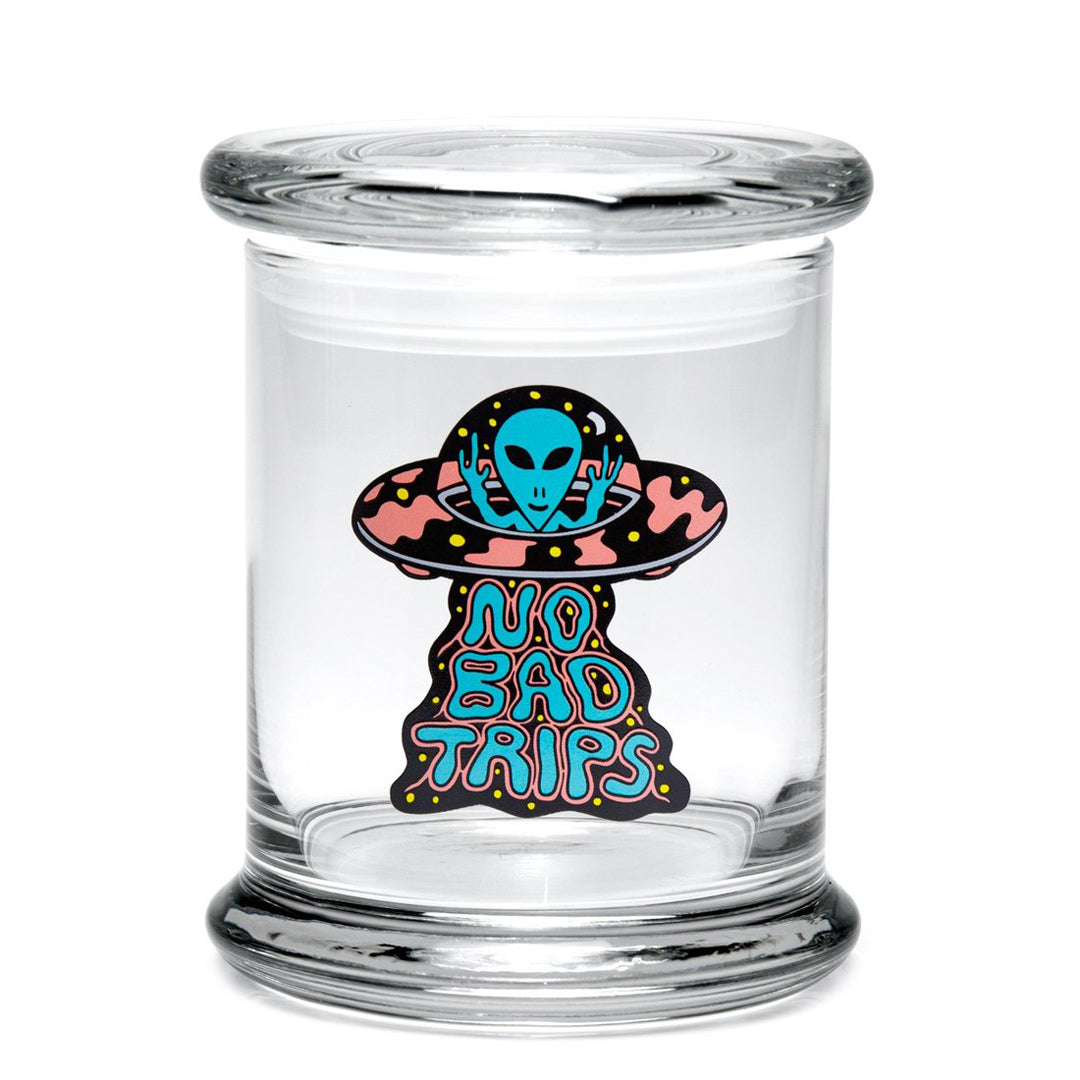 Pop-Top Jar - Large - No Bad Trips