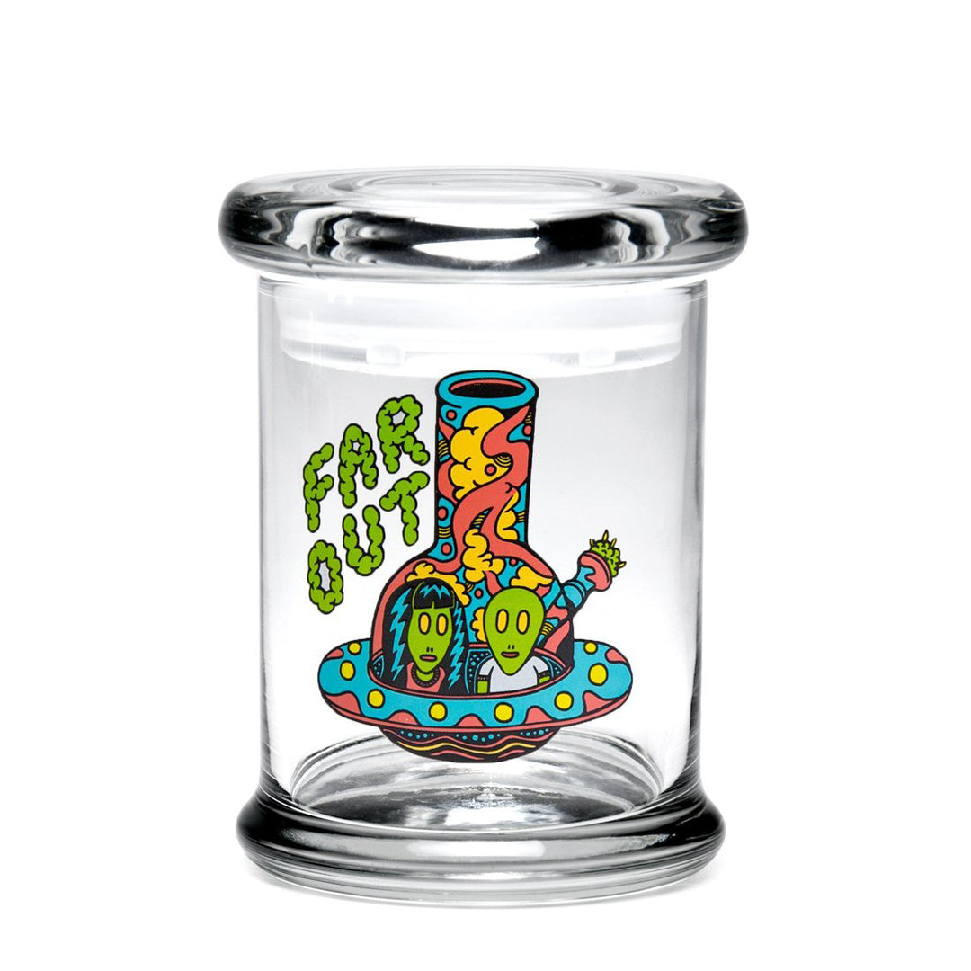 Pop-Top Jar - Medium - Far Out