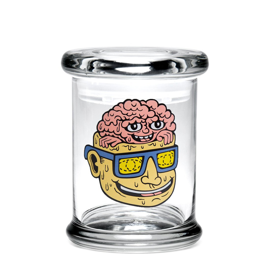 Pop-Top Jar - Medium - Head Popper