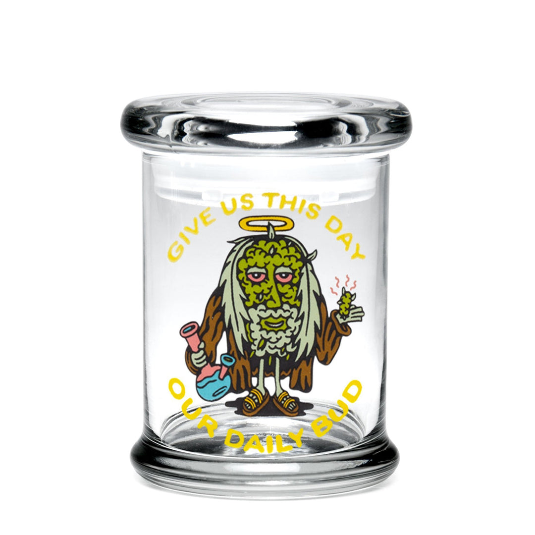 Pop-Top Jar - Medium - Jesus Bud