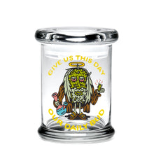Load image into Gallery viewer, Pop-Top Jar - Medium - Jesus Bud
