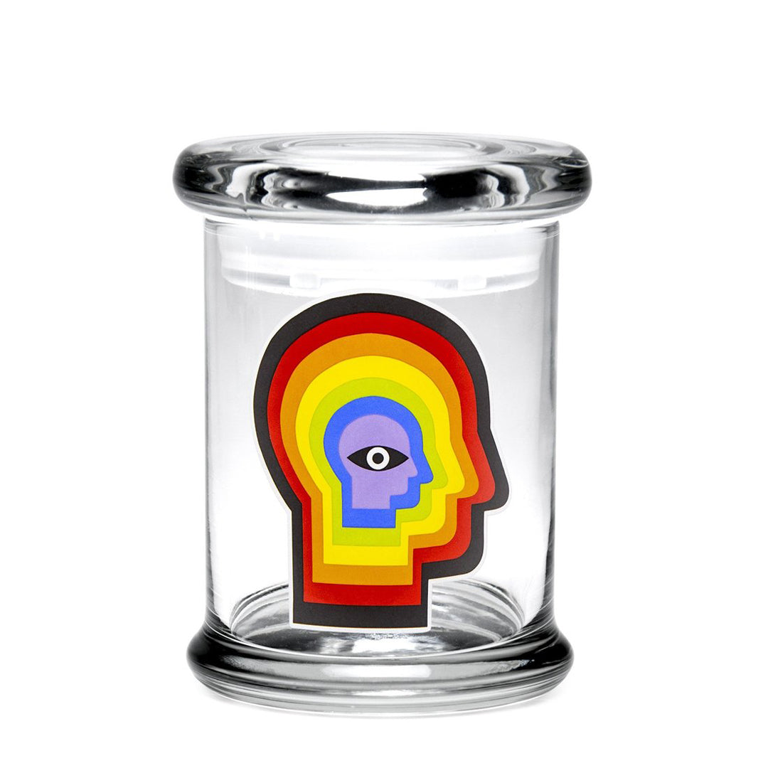 Pop-Top Jar - Medium - Rainbow Mind