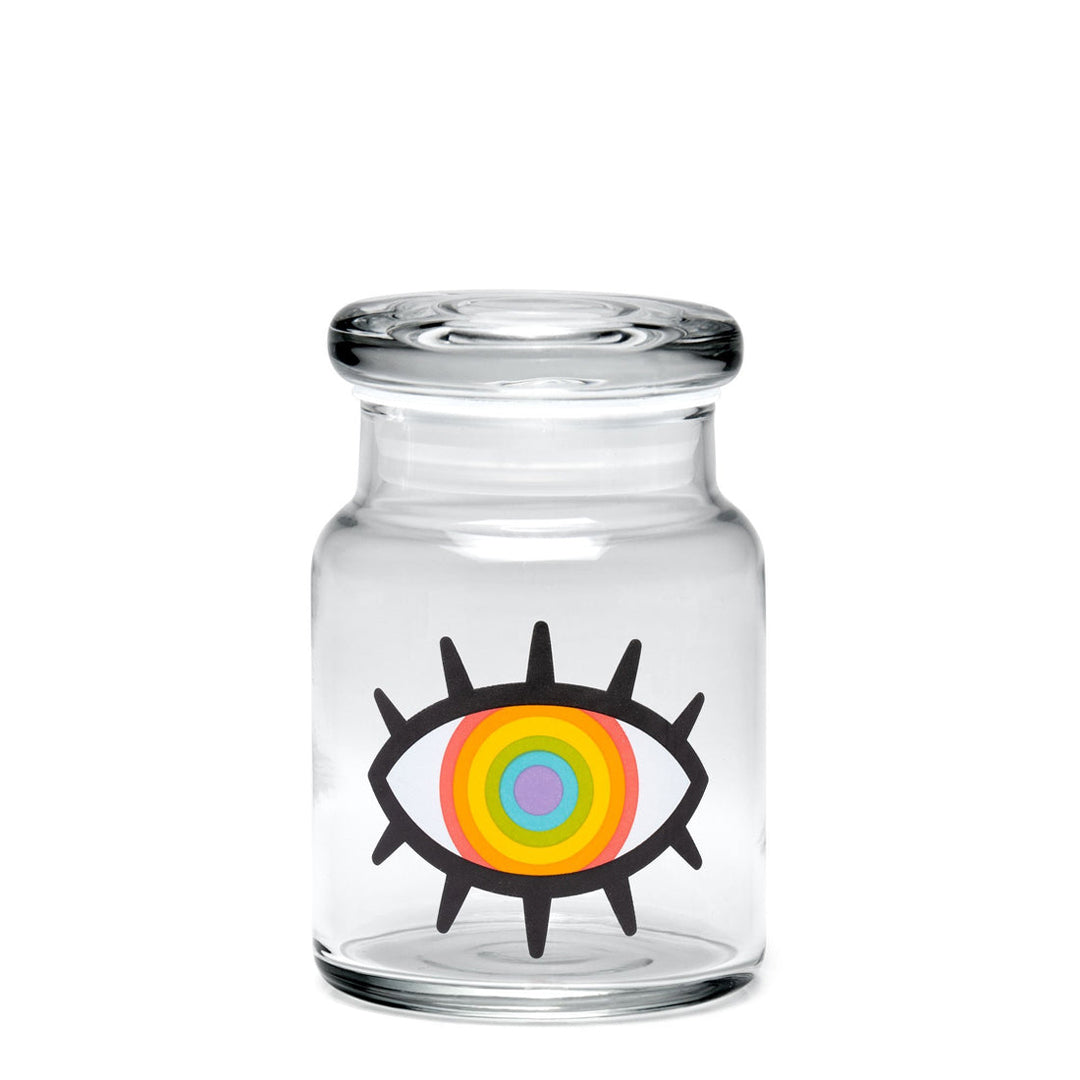 Pop-Top Jar - Small - Woke Rainbow Eye