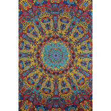 Load image into Gallery viewer, Psychedelic Sunburst 3D Tapestry
