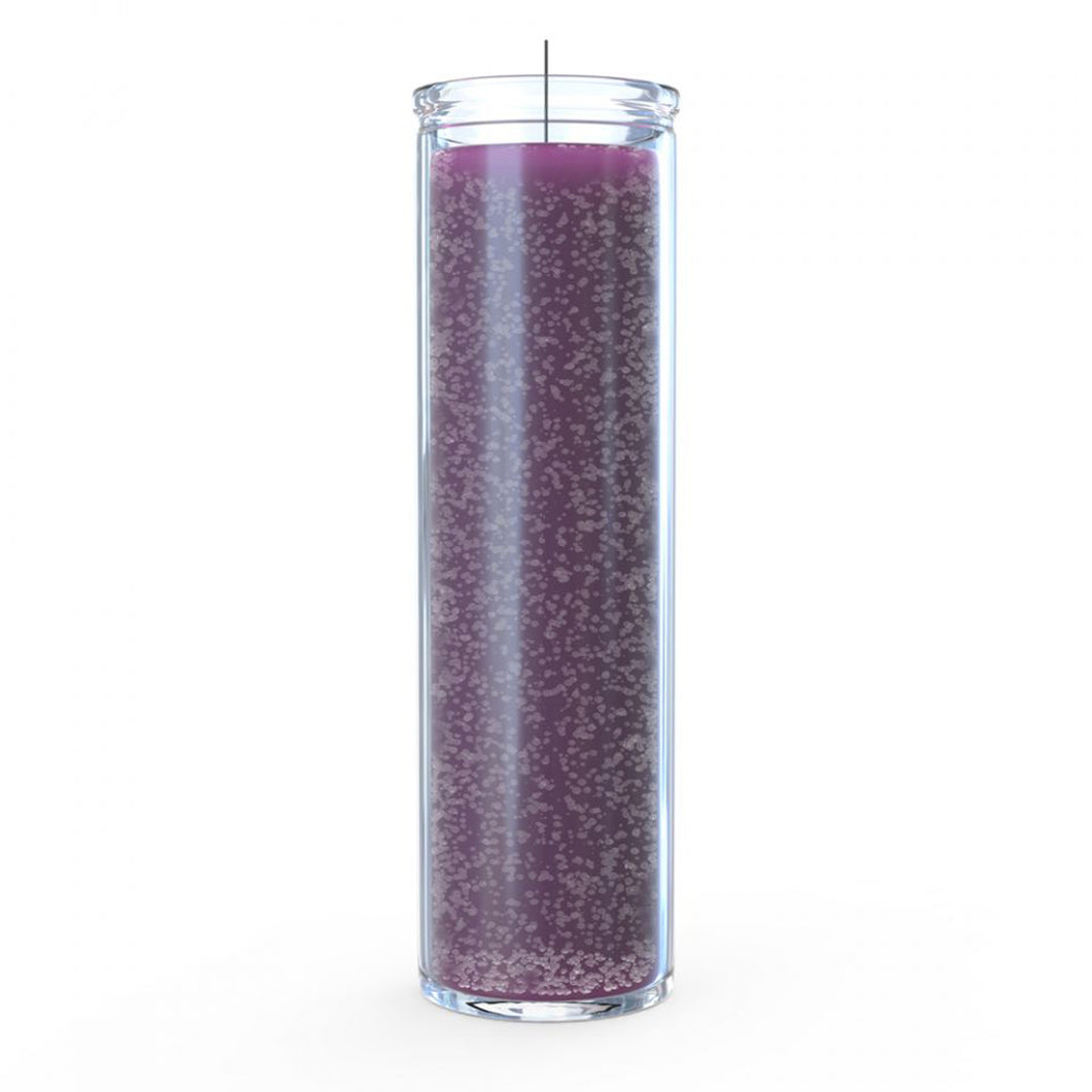 Purple Candle 7 Day Candle