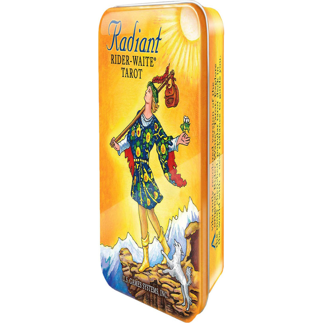 Radiant Rider-Waite Tarot Deck In Tin