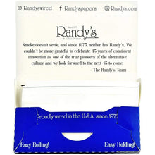 Load image into Gallery viewer, Randy&#39;s Classic 1.25&quot; Wired Rolling Papers
