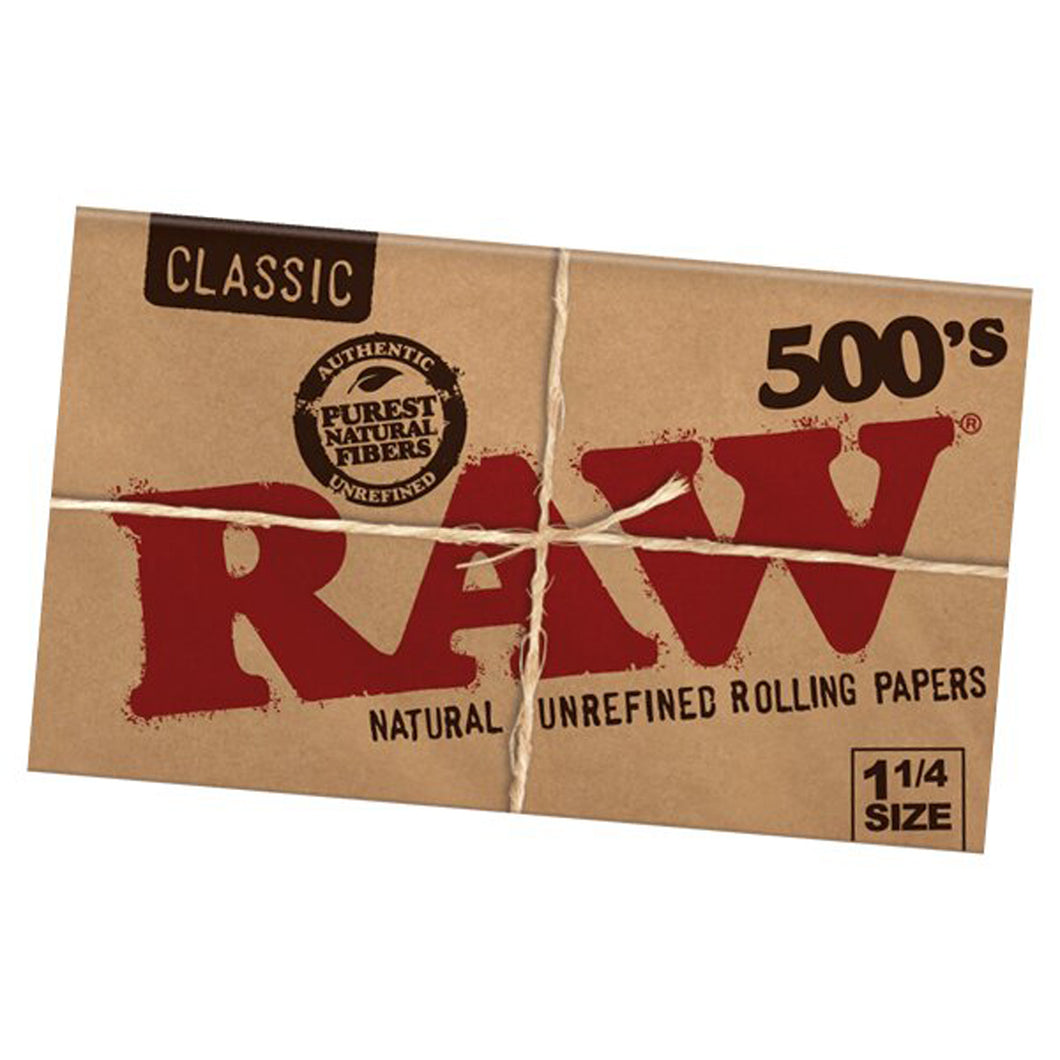 Raw Classic 1.25 500s Rolling Papers