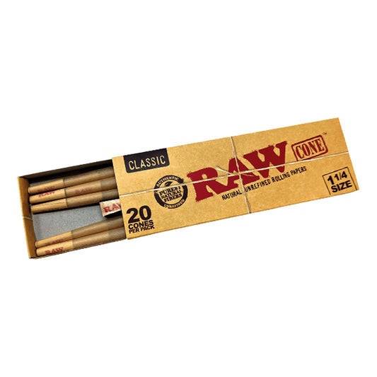 Raw Classic 1.25 Cones 20pk