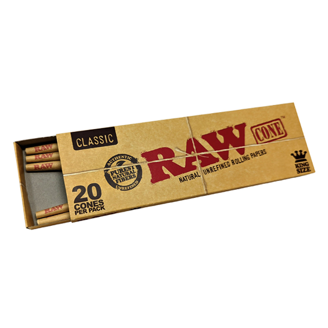 Raw Classic King Size Cones 20pk