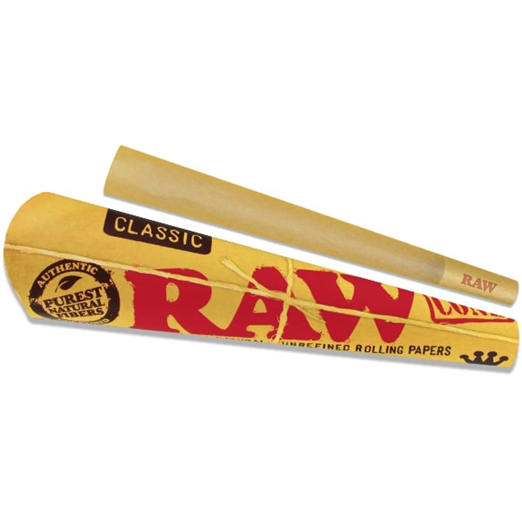 Raw Classic King Size Cones 3pk