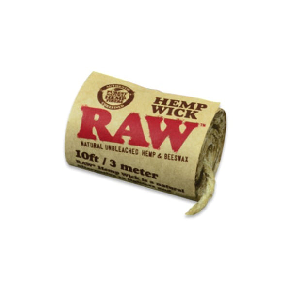 Raw Hemp Wick - 10Ft