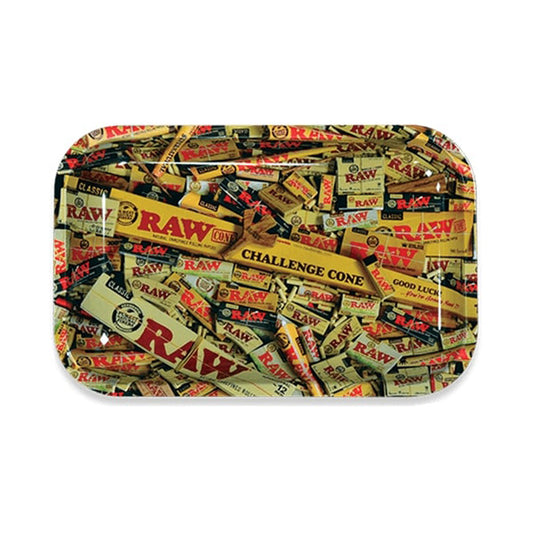 Raw Mixed Items Rolling Tray 11" x 7"