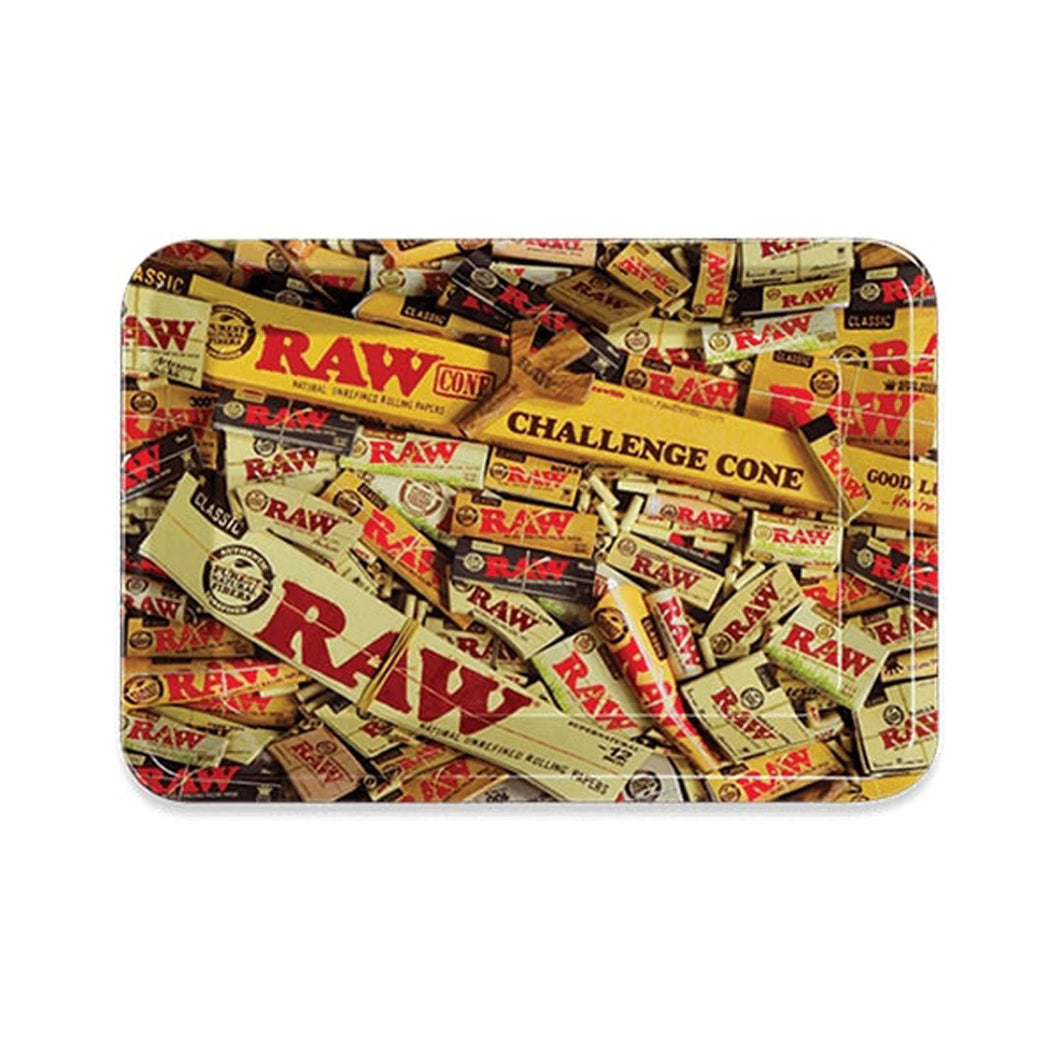 Raw Mixed Items Rolling Tray 7.25