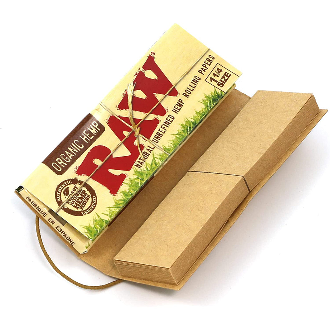 Raw Organic 1.25 Connoisseur + Tips Rolling Papers