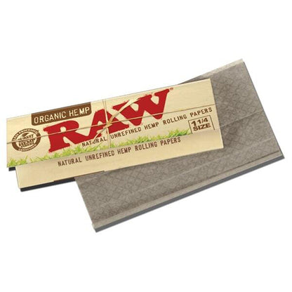 Raw Organic 1.25 Rolling Papers