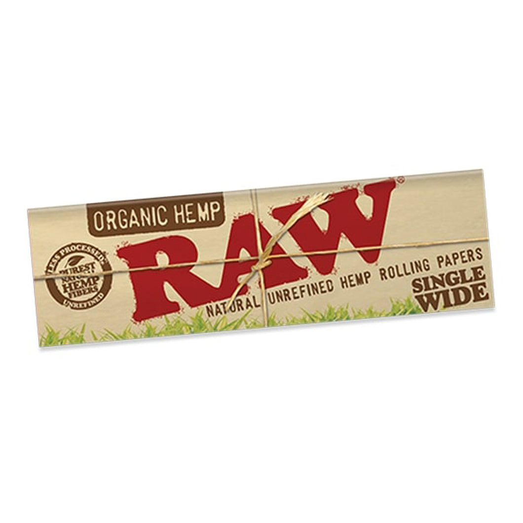 Raw Organic Single Wide Rolling Papers