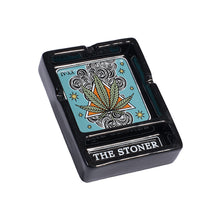 Load image into Gallery viewer, Rectangular Ceramic Ashtray With Stash Tray - The Stoner
