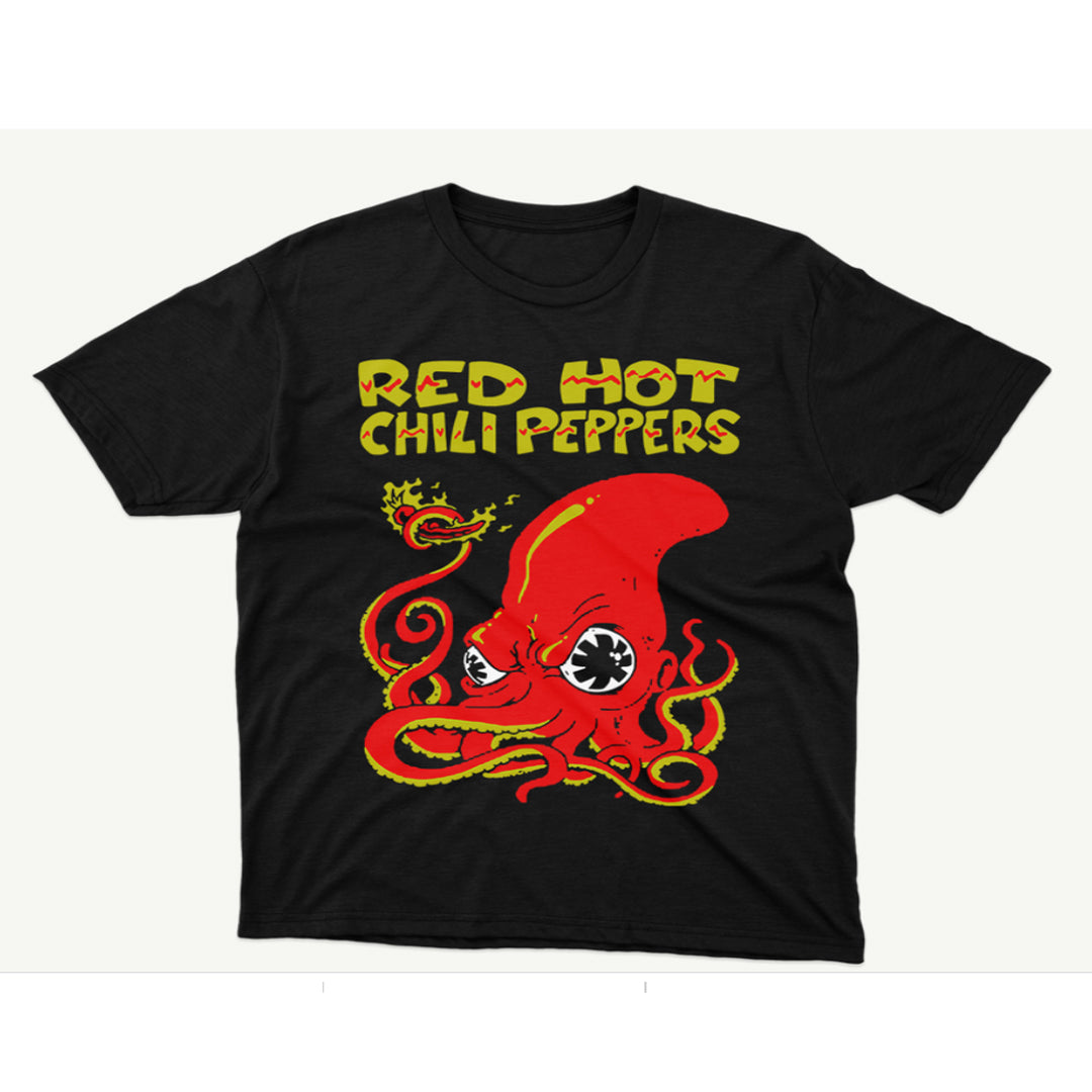 Red Hot Chili Peppers - Fire Squid T-Shirt
