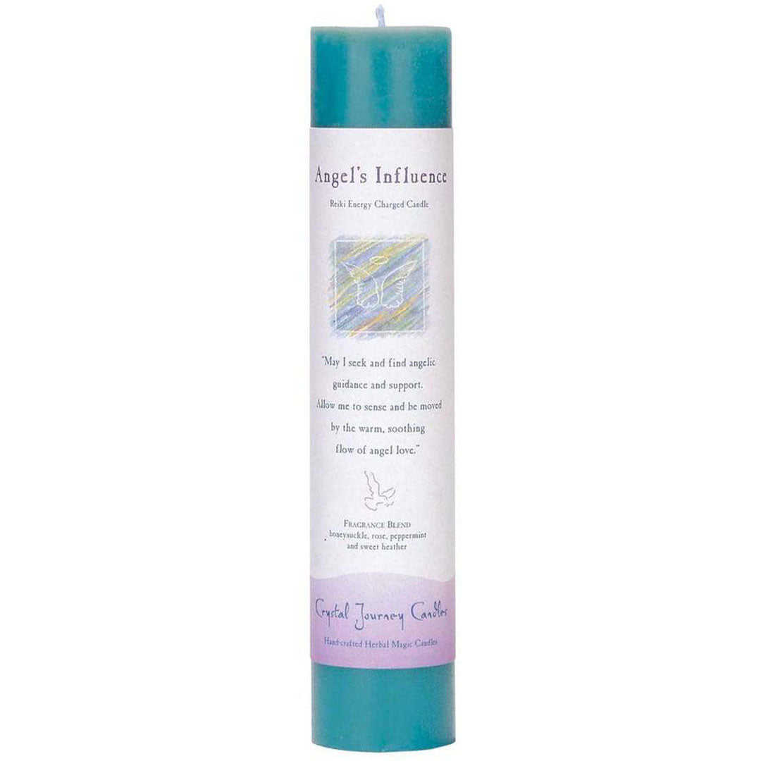 Reiki Pillar Candle - Angel's Influence