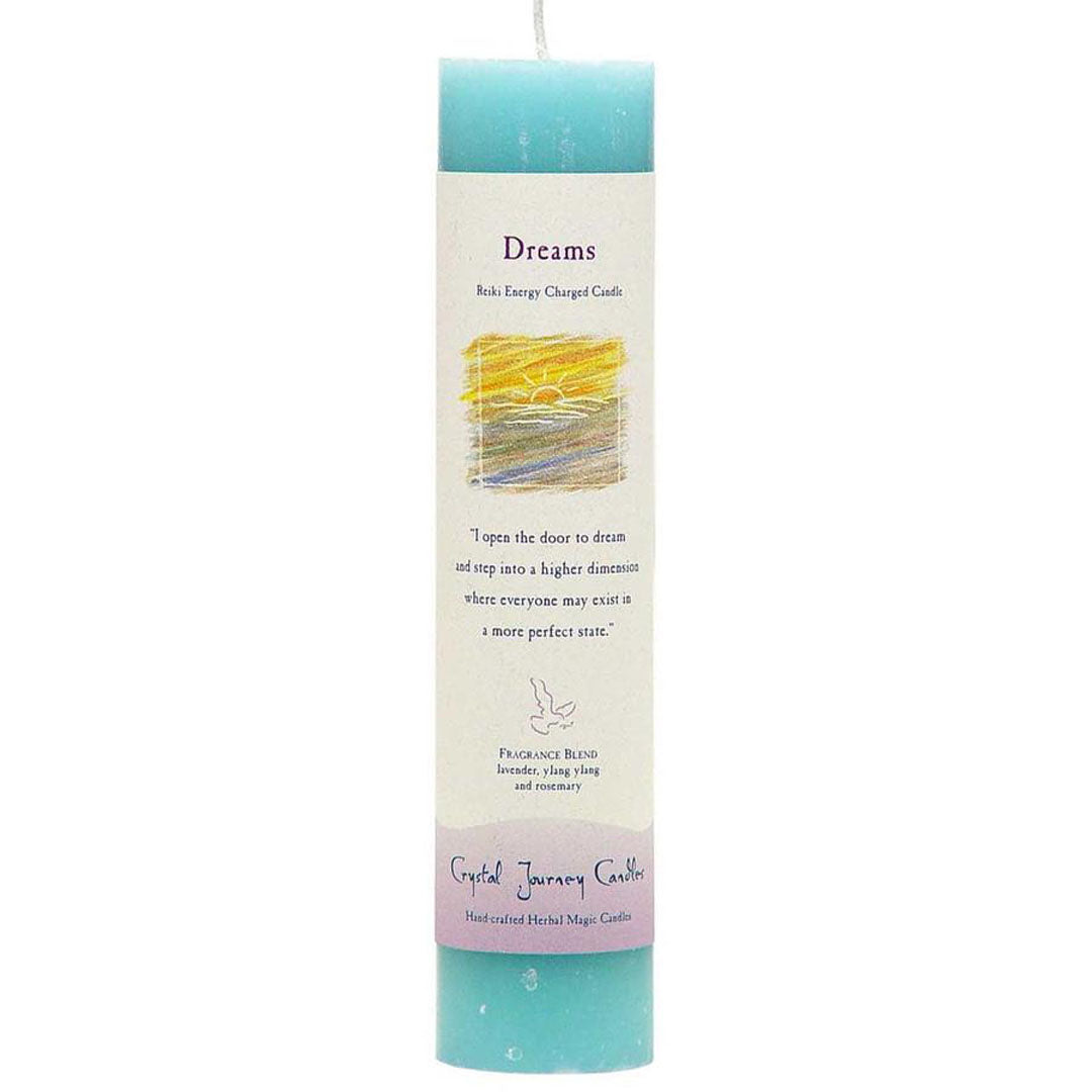 Reiki Pillar Candle - Dreams