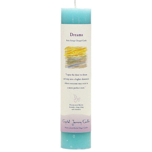 Reiki Pillar Candle - Dreams