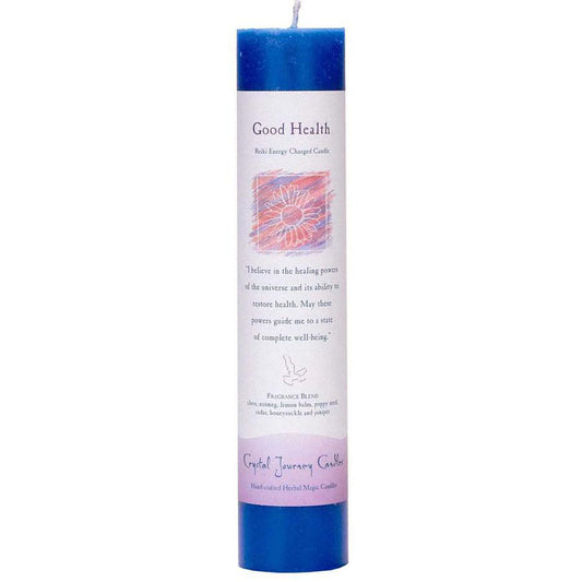 Reiki Pillar Candle - Good Health