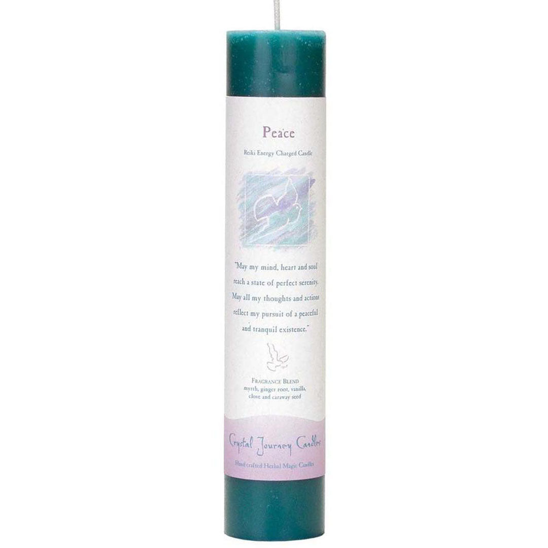 Reiki Pillar Candle - Peace