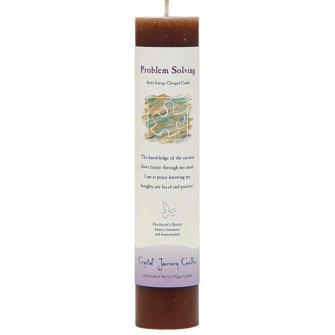 Reiki Pillar Candle - Problem Solving