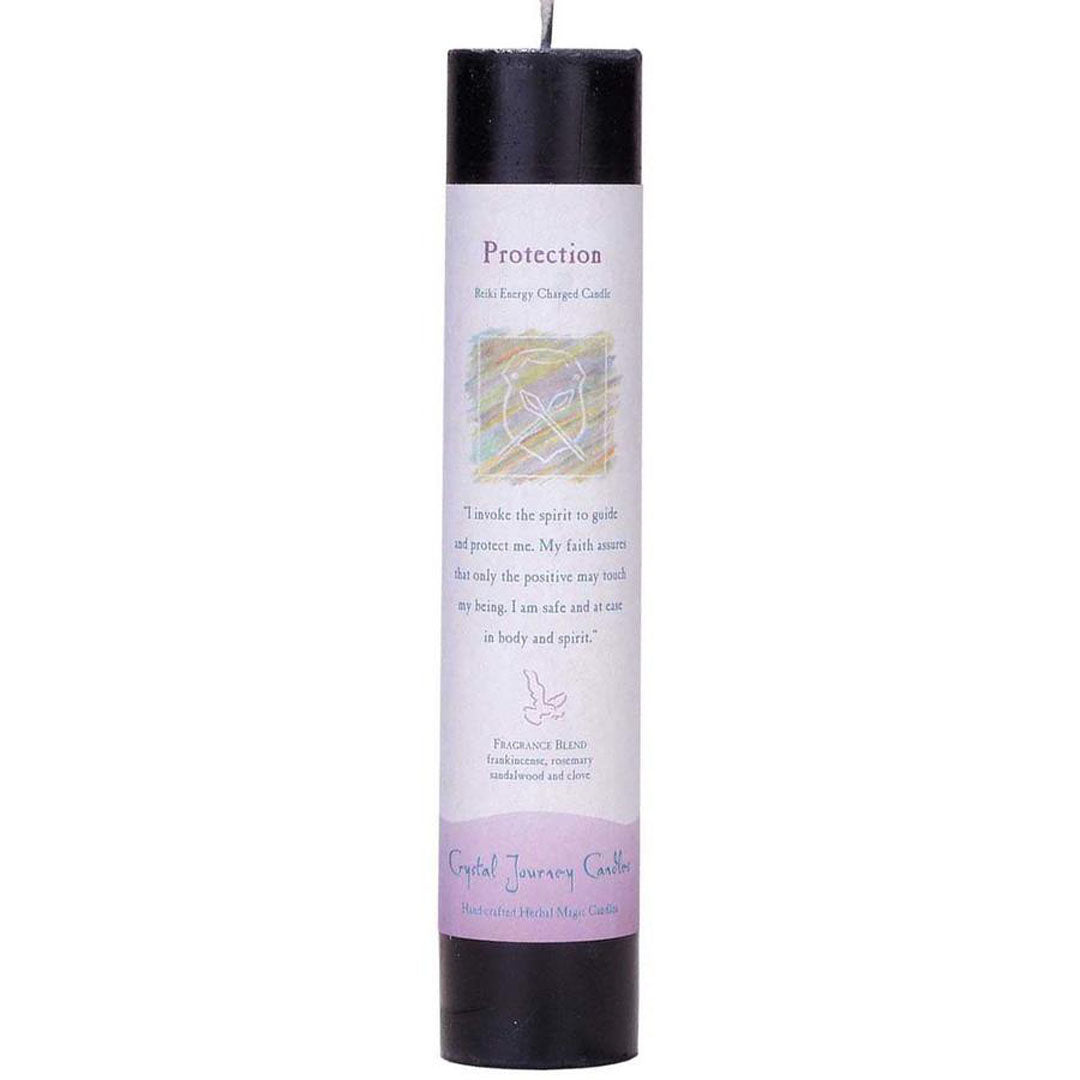 Reiki Pillar Candle - Protection