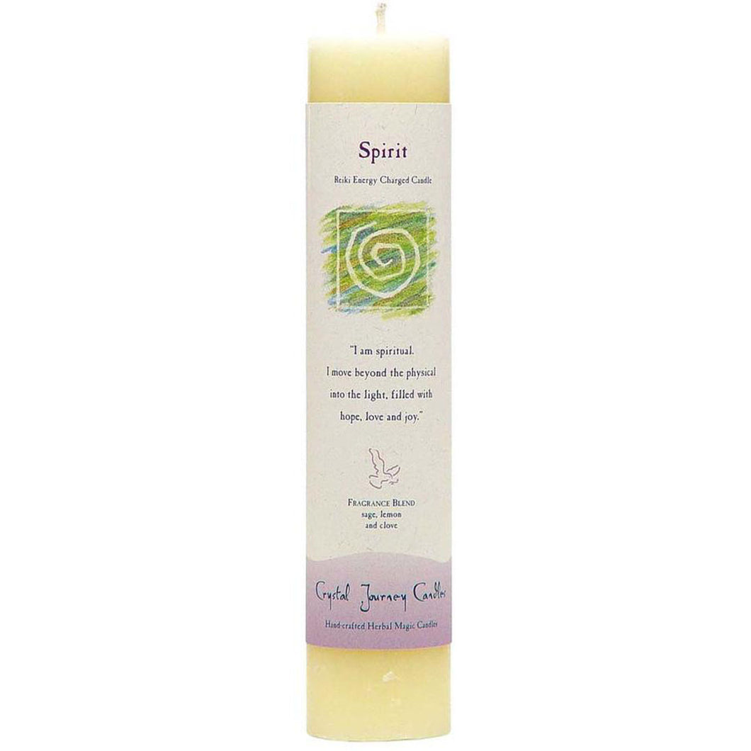 Reiki Pillar Candle - Spirit