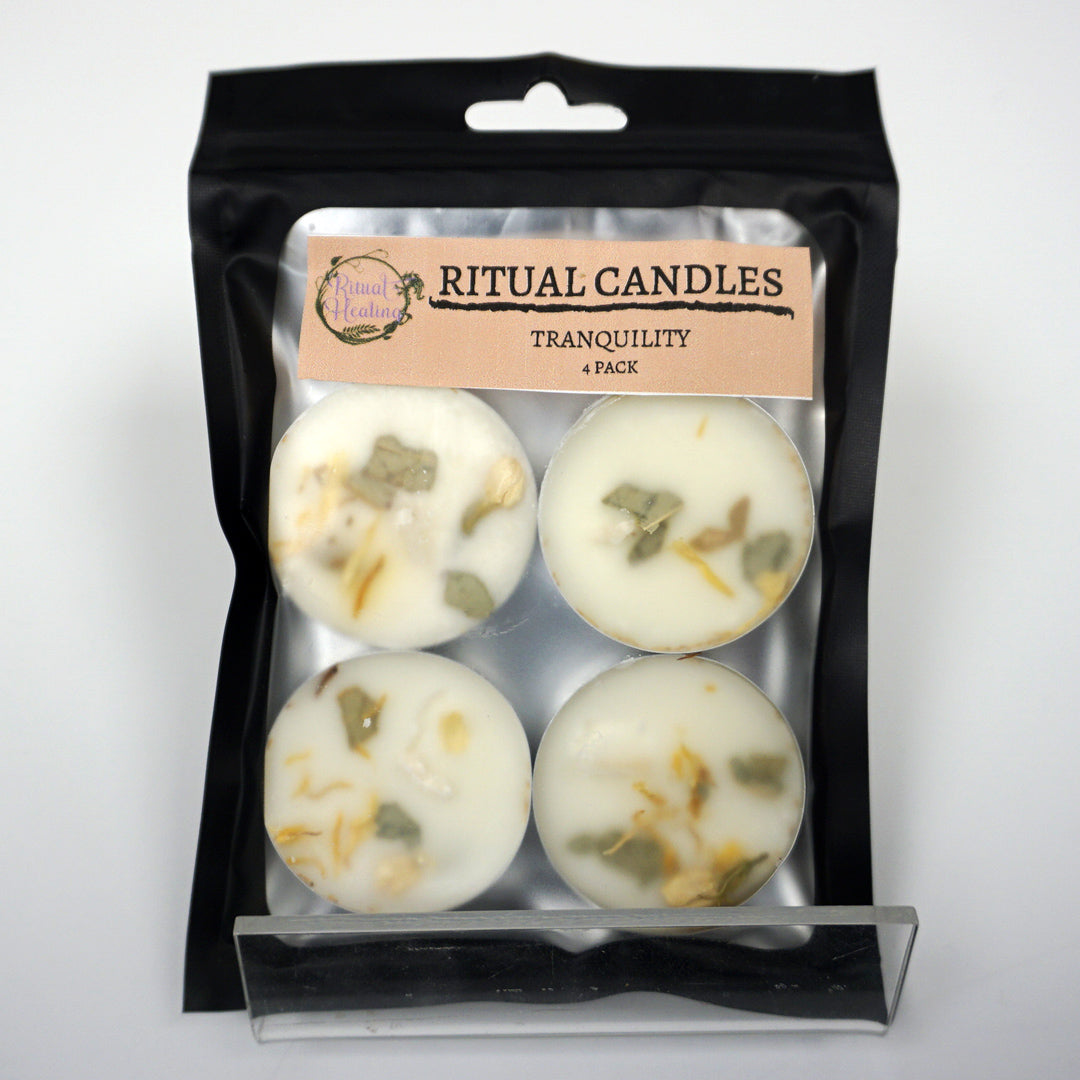 Ritual Healing Tranquility Tealight Candle 4pk