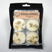 Load image into Gallery viewer, Ritual Healing Tranquility Tealight Candle 4pk
