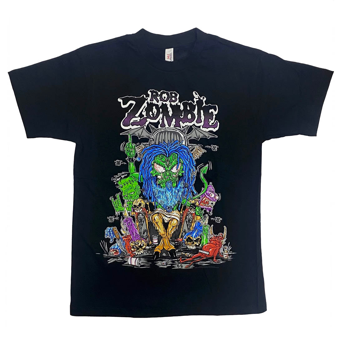Rob Zombie - Bapho Censored T-Shirt