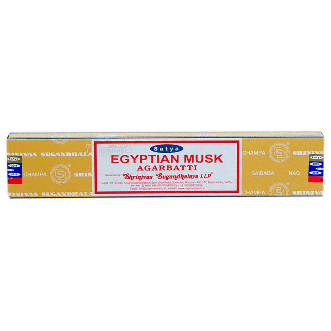 Satya Egyptian Musk Incense Sticks 15g