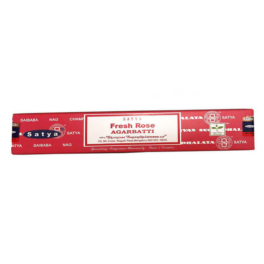 Satya Fresh Rose Incense Sticks 15g