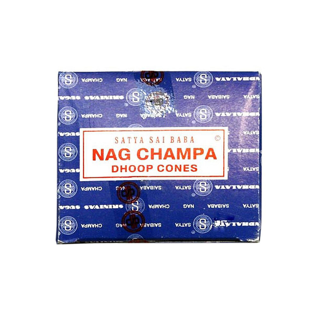 Satya Nag Champa Cones 12ct