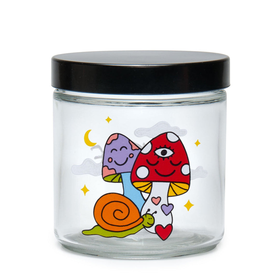 Screw-Top Jar - Extra Large - Woke Cosmic Mushroom