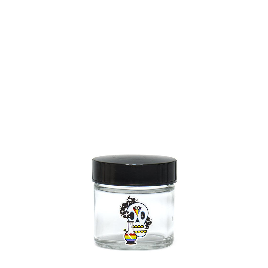 Screw-Top Jar - Extra Small - Cosmic Skull