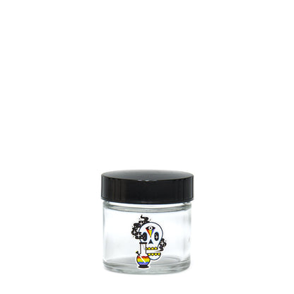 Screw-Top Jar - Extra Small - Cosmic Skull