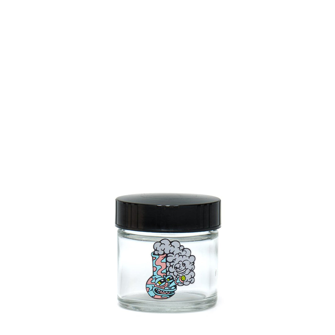 Screw-Top Jar - Extra Small - Happy Bong