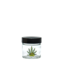 Load image into Gallery viewer, Screw-Top Jar - Extra Small - Happy Leaf

