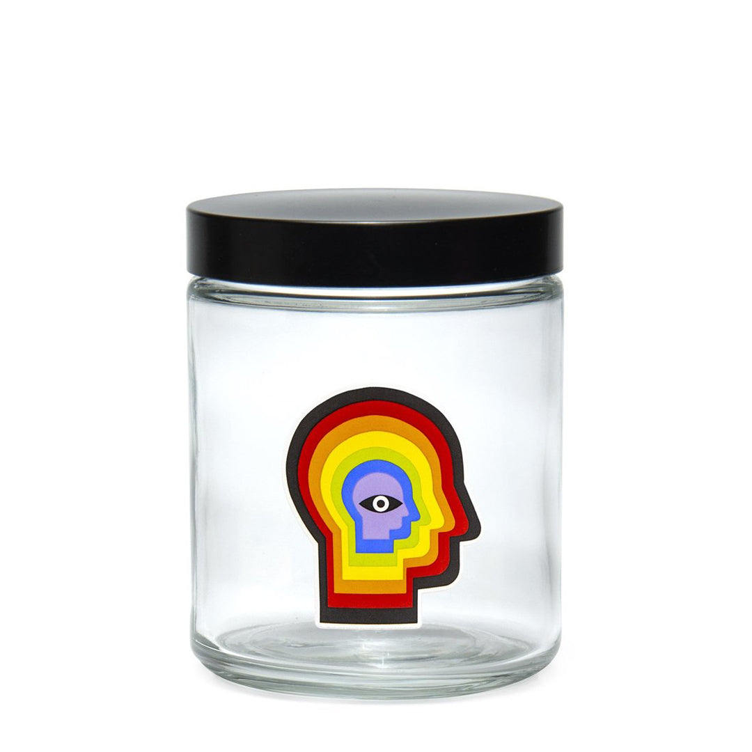 Screw-Top Jar - Large - Rainbow Mind