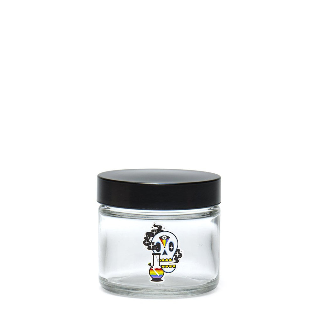 Screw-Top Jar - Small - Cosmic Skull