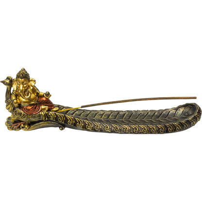 Sitting Ganesha Incense Burner