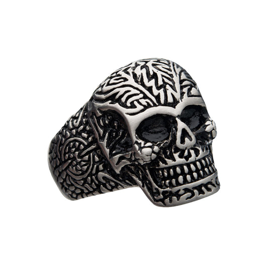 Matte Skull Ring