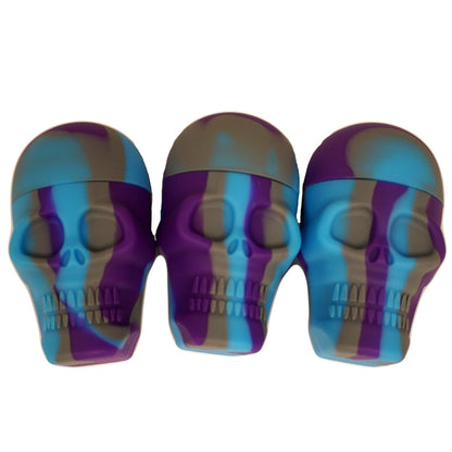 Skull Silicone Container