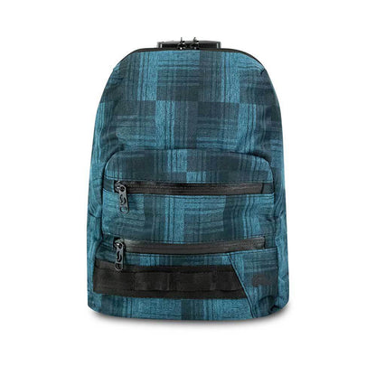 Skunk Mini Backpack - Blue Plaid