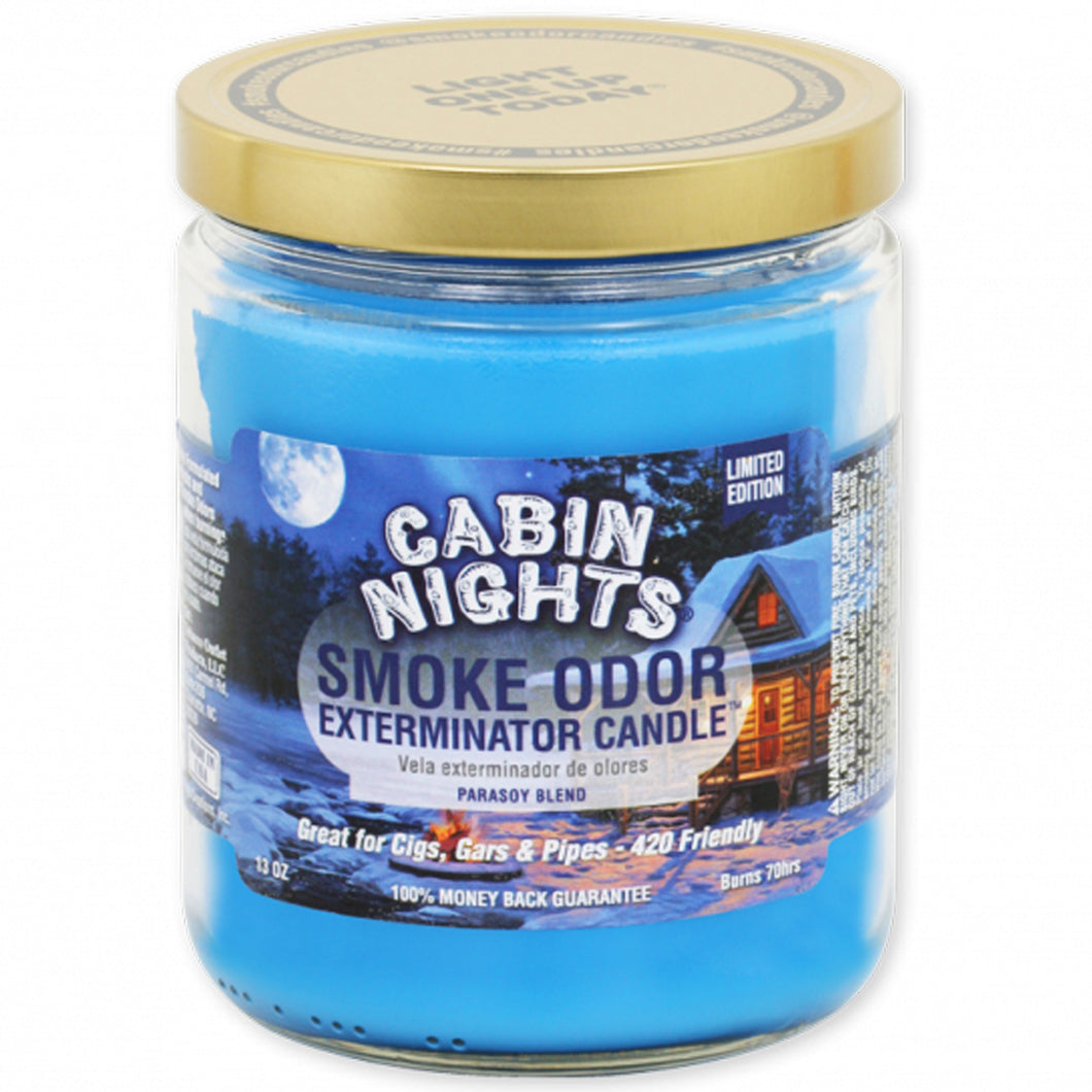 Smoke Odor Cabin Nights Candle