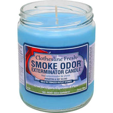 Load image into Gallery viewer, Smoke Odor Clothesline Fresh Candle

